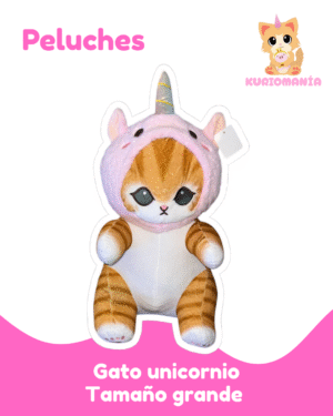 Peluche Gato Unicornio