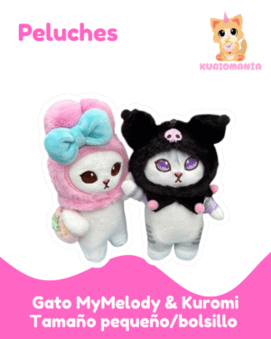 Peluche Gato Llavero (2 piezas)