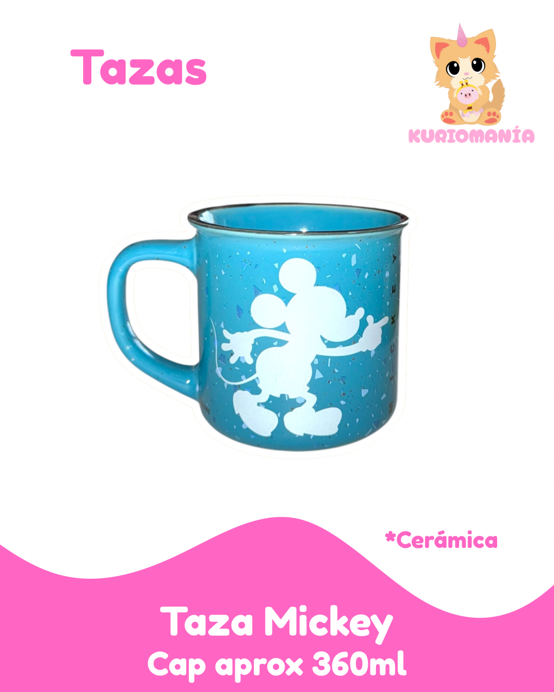 Taza Mickey Azul