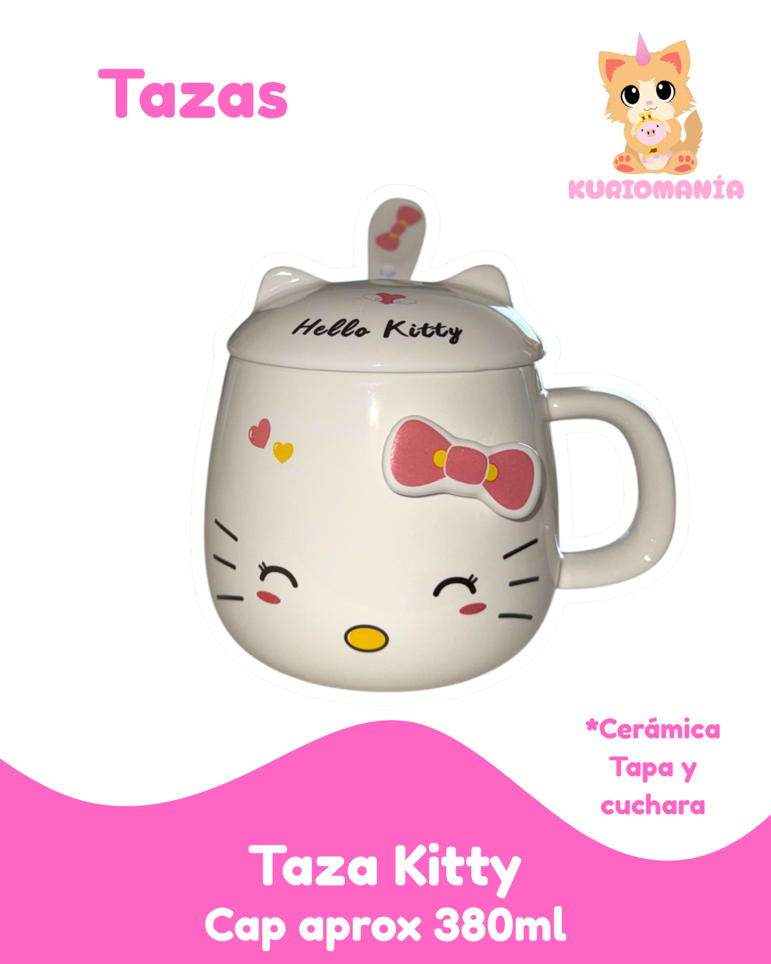 Taza Hello Kitty Blanca 01