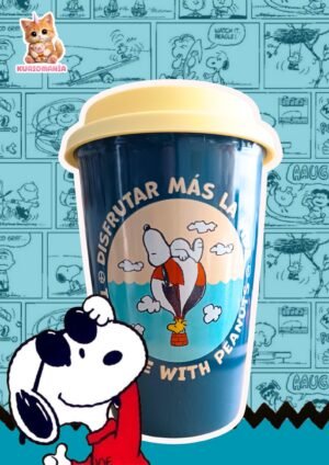 Vaso Ceramico Snoopy Globo