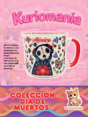 Taza Perros dia de Muertos