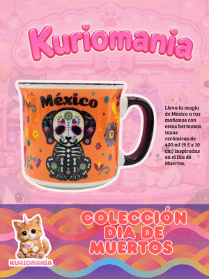 Taza Perros Día de Muertos