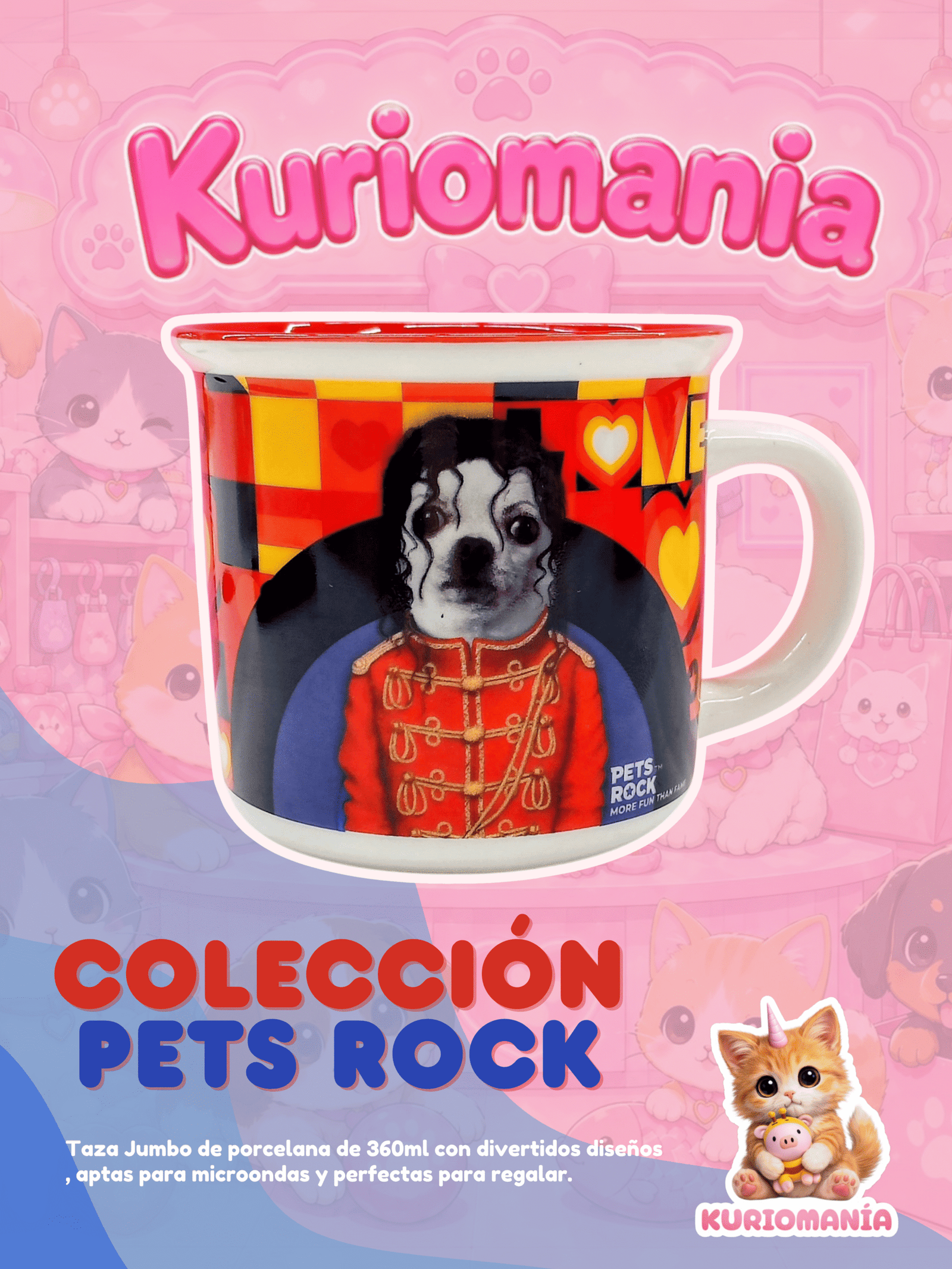 Taza Pets Rock