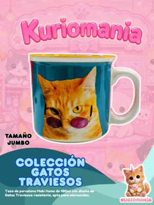 Taza Gatos Traviesos
