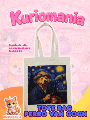 Tote Bag Perro Van Gogh