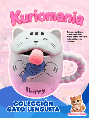 Taza Gato Lengüita 