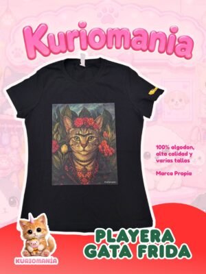 Playera Gata Frida
