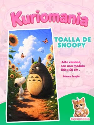 Toalla de Snoopy