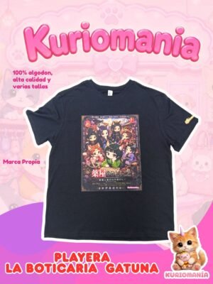 Playera La Boticaria Gatuna