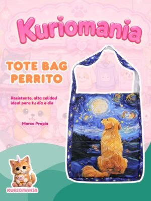 Tote Bag con Diseño de perritos